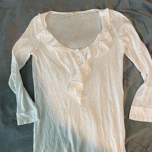 FOUR cotton tops - JCrew, Banana, LOFT